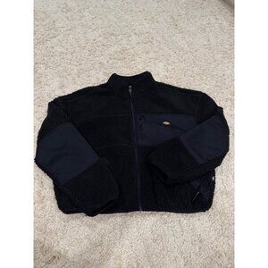 Dickies Red Chute Sherpa Fleece Jacket